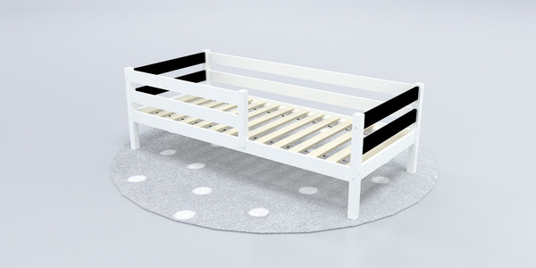 Изображение товара Кровать-тахта детская Савушка Савушка-03 80x160 (черный)