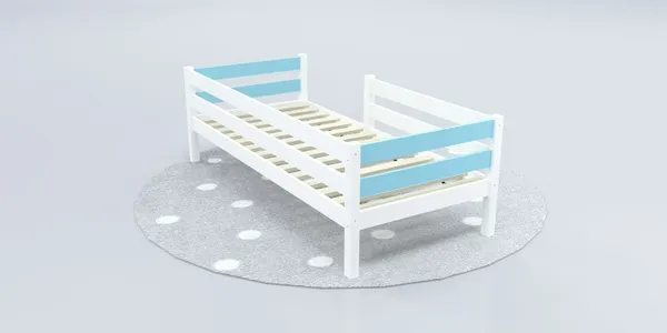 Изображение товара Кровать-тахта детская Савушка Савушка-03 80x160 (голубой)