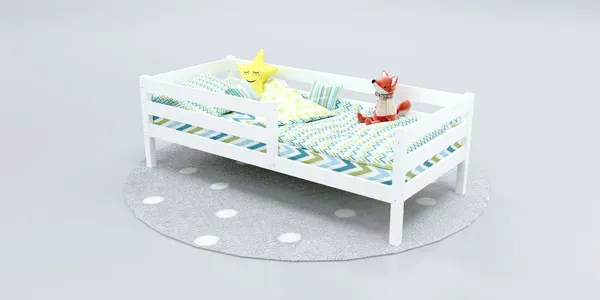 Изображение товара Кровать-тахта детская Савушка Савушка-03 70x140 (белый)