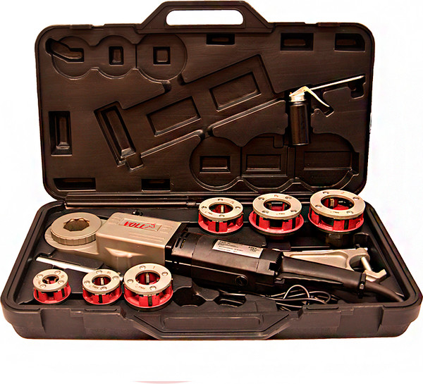 Изображение товара Клупп трубный VOLL V-Matic B2 с набором головок 1/2"-2" / 2.10050