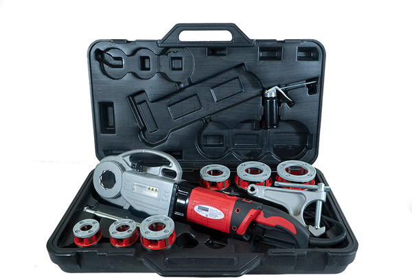 Изображение товара Клупп трубный VOLL V-Matic B2 с набором головок 1/2"-2" / 2.10050