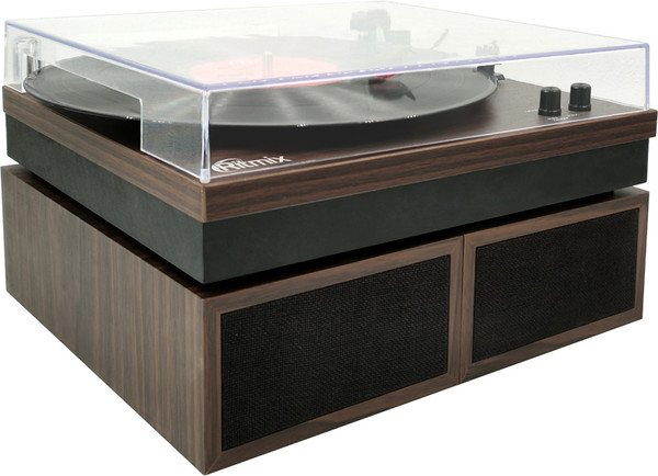 Изображение товара Проигрыватель виниловых пластинок Ritmix LP-340B (Black Wood)