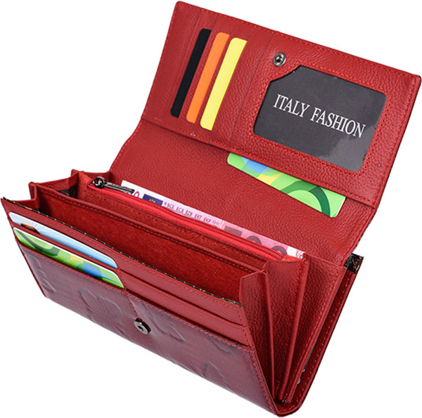 Изображение товара Портмоне Cedar Lorenti 72031-RS-RFID (красный)