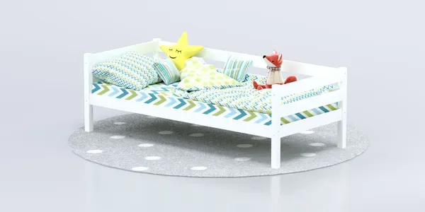 Изображение товара Кровать-тахта детская Савушка Савушка-02 80x160 (белый)