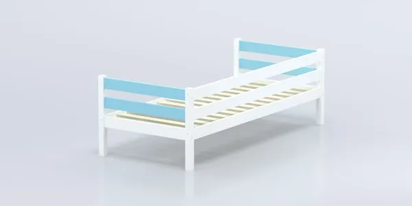 Изображение товара Кровать-тахта детская Савушка Савушка-02 80x160 (голубой)