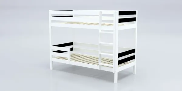 Изображение товара Двухъярусная кровать детская Савушка Савушка-01 90x200 (черный)