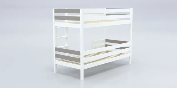 Изображение товара Двухъярусная кровать детская Савушка Савушка-01 90x200 (капучино)