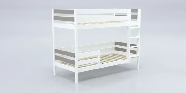 Изображение товара Двухъярусная кровать детская Савушка Савушка-01 90x200 (капучино)