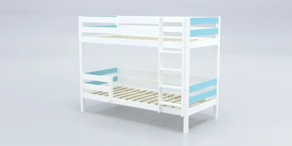 Изображение товара Двухъярусная кровать детская Савушка Савушка-01 90x200 (голубой)