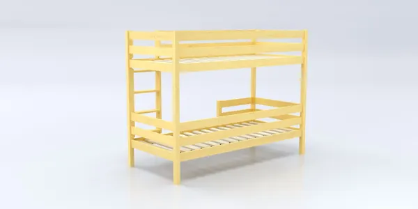 Изображение товара Двухъярусная кровать детская Савушка Савушка-01 90x180 (без окрашивания)