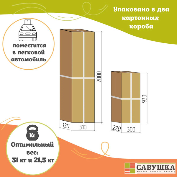 Изображение товара Двухъярусная кровать детская Савушка Савушка-01 90x180 (розовый)
