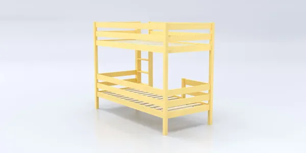 Изображение товара Двухъярусная кровать детская Савушка Савушка-01 80x160 (без окрашивания)