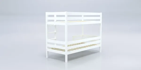 Изображение товара Двухъярусная кровать детская Савушка Савушка-01 80x160 (белый)