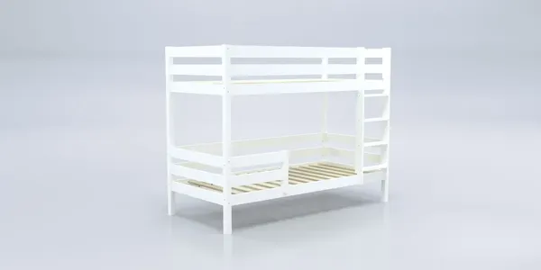 Изображение товара Двухъярусная кровать детская Савушка Савушка-01 80x160 (белый)