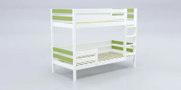 Изображение товара Двухъярусная кровать детская Савушка Савушка-01 80x160 (зеленый)