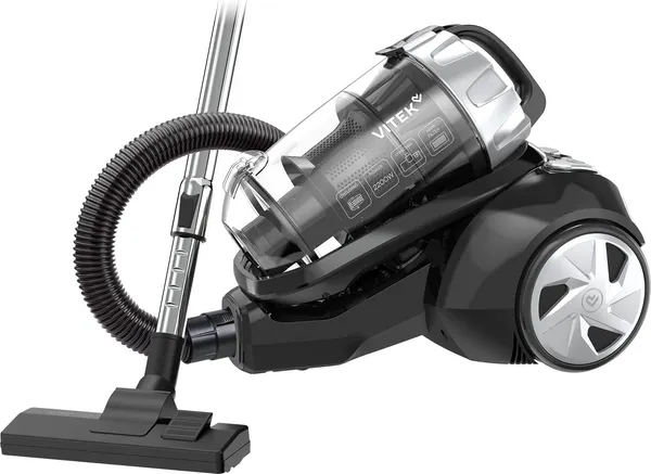 Изображение товара Пылесос Vitek VT-CV1230 (черный/серебристый)
