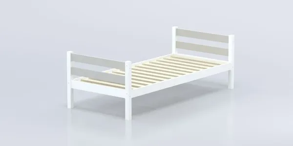 Изображение товара Односпальная кровать детская Савушка Савушка-01 90x200 (серый)