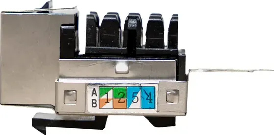 Изображение товара Разъем для розетки EKF Teracom Pro TRP-KSTN-SOCK-90D-6FTP