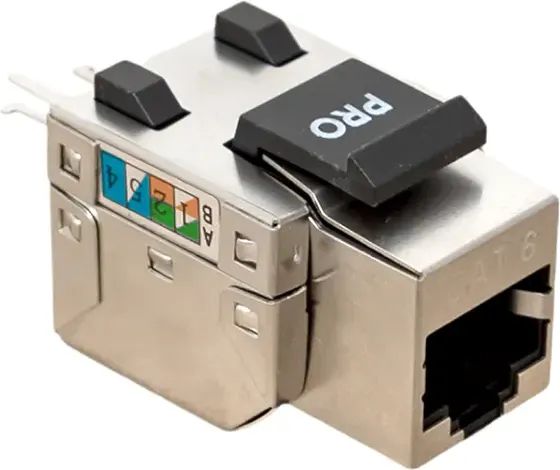 Изображение товара Разъем для розетки EKF Teracom Pro TRP-KSTN-SOCK-90D-6FTP