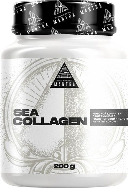 Изображение товара Коллаген Biohacking Mantra Активное долголетие Морской коллаген (200г, экзотик)