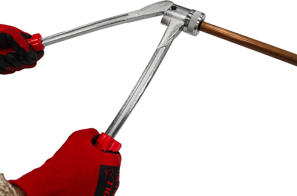 Изображение товара Набор для развальцовки трубок VOLL С набором головок 3/8"-1.1/8" 8.00118