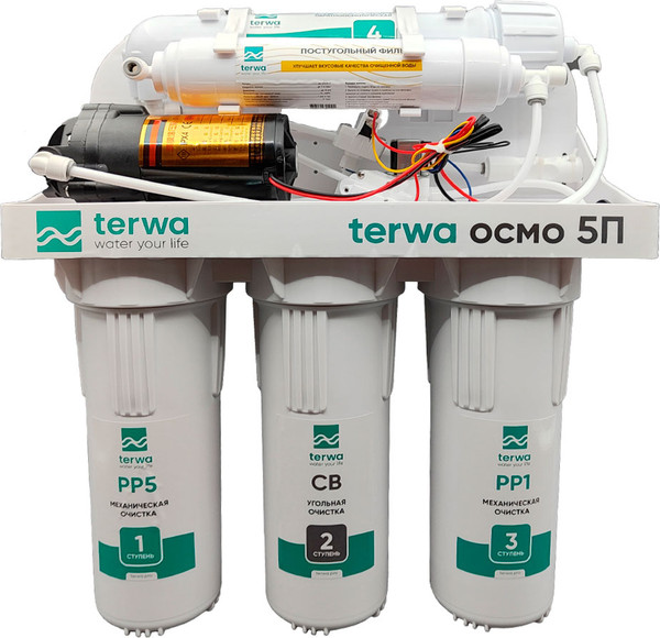 Изображение товара Система обратного осмоса Terwa Осмо 5 П
