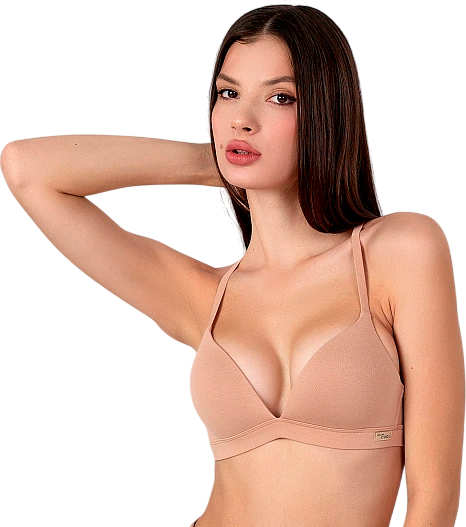 Изображение товара Бюстгальтер Mark Formelle 512581 (р.80B, телесный/декор)