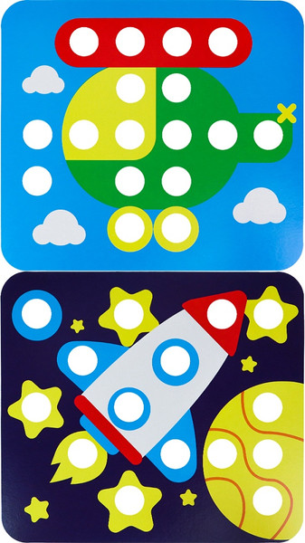 Изображение товара Развивающая игра РЫЖИЙ КОТ Мозайкин для малышей / М-7166