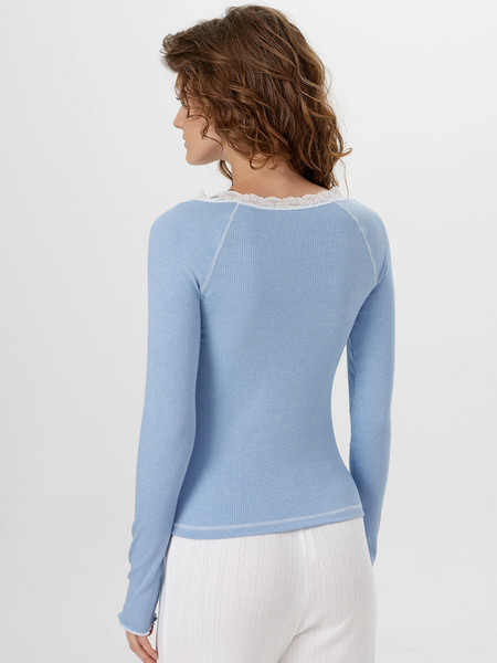 Изображение товара Кофта домашняя Mark Formelle 502527 (р.164/170-92-98, темно-голубой)