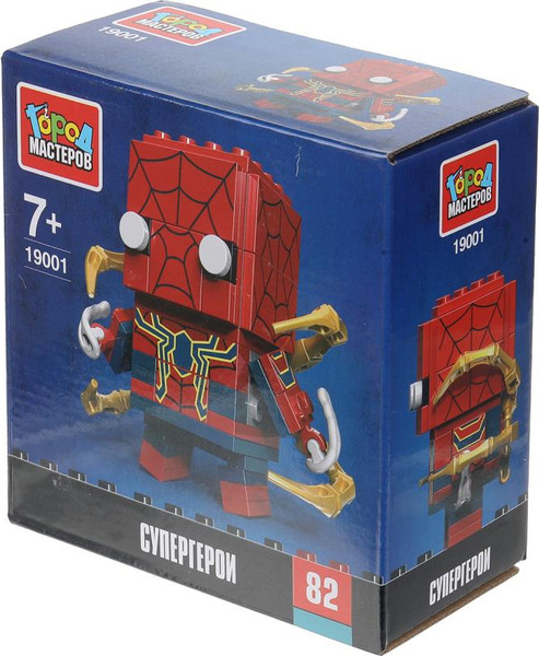 Изображение товара Конструктор Город мастеров Супергерои / 19001-ZH (82эл)