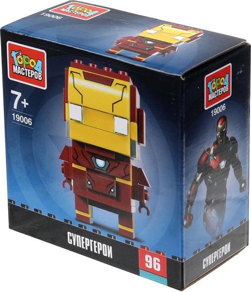Изображение товара Конструктор Город мастеров Супергерои / 19006-ZH (96эл)