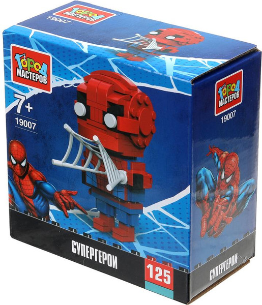 Изображение товара Конструктор Город мастеров Супергерои / 19007-ZH (125эл)