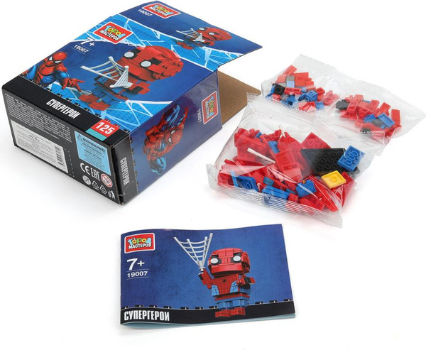 Изображение товара Конструктор Город мастеров Супергерои / 19007-ZH (125эл)