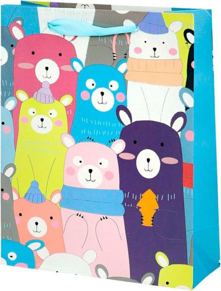 Изображение товара Пакет подарочный Dream Cards Милые животные / ППК-2563