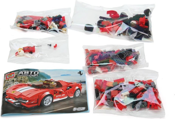 Изображение товара Сборная модель Город мастеров Суперкар Ferrari / 57041-YD (314эл)