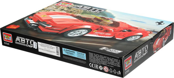 Изображение товара Сборная модель Город мастеров Суперкар Ferrari / 57041-YD (314эл)