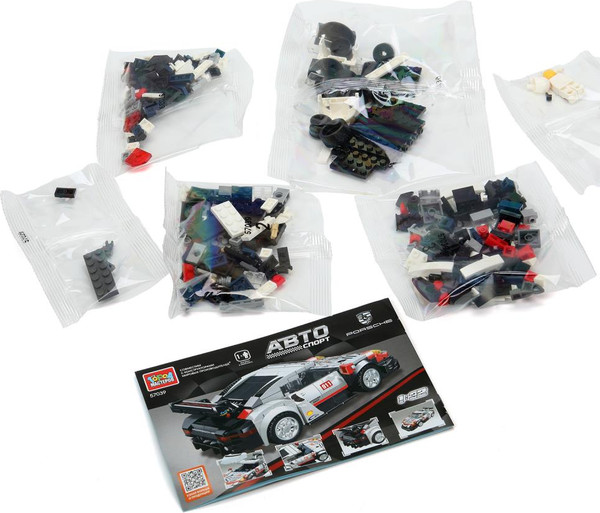 Изображение товара Сборная модель Город мастеров Суперкар Porsche / 57039-YD (314эл)