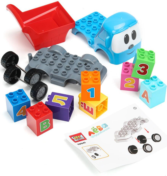 Изображение товара Игрушка-конструктор Город мастеров Грузовичок Лева / 10041-GK (13эл)