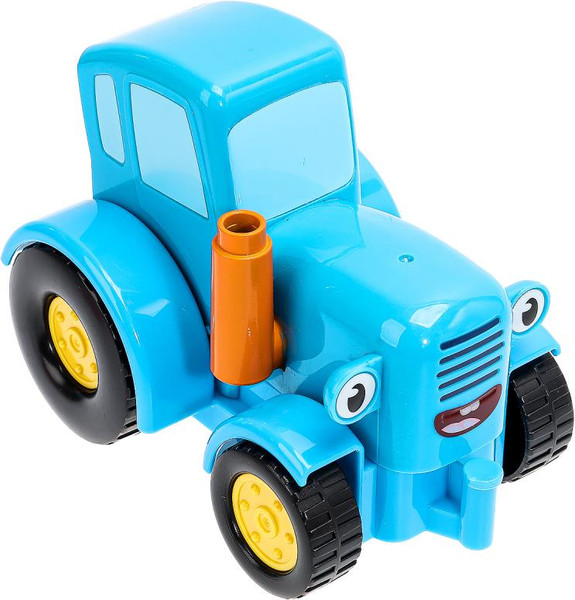 Изображение товара Конструктор Город мастеров Большие кубики: Синий трактор / 10006-GK (4эл)