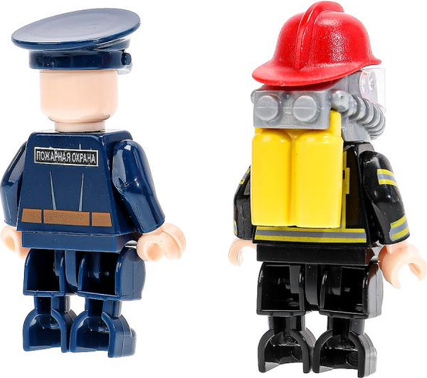 Изображение товара Элемент конструктора Город мастеров Фигурки пожарные / 18035-KK