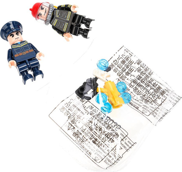 Изображение товара Элемент конструктора Город мастеров Фигурки пожарные / 18035-KK