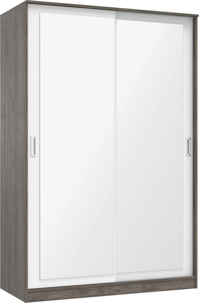 Изображение товара Шкаф-купе Кортекс-мебель Лагуна ШК02-02 (орех элия/белый)