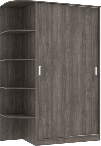 Изображение товара Шкаф-купе Кортекс-мебель Лагуна ШК04-00 (орех элия, левая консоль)