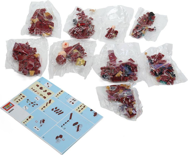 Изображение товара Конструктор Город мастеров Супергерои светится в темноте / 60060-YD (439эл)