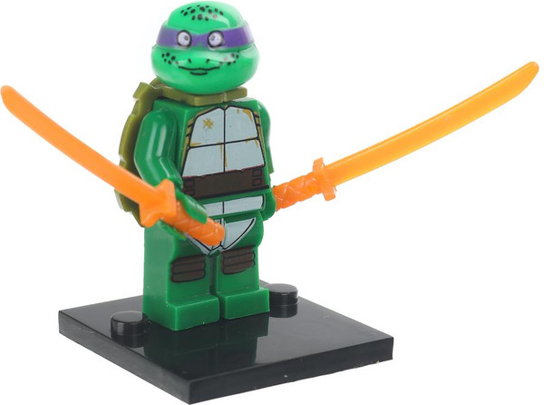 Изображение товара Элемент конструктора Город мастеров Фигурки мой мир + черепашки / 18009-ZH