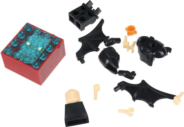 Изображение товара Элемент конструктора Город мастеров Фигурка супергерой светящийся кубик / 18059-ZH