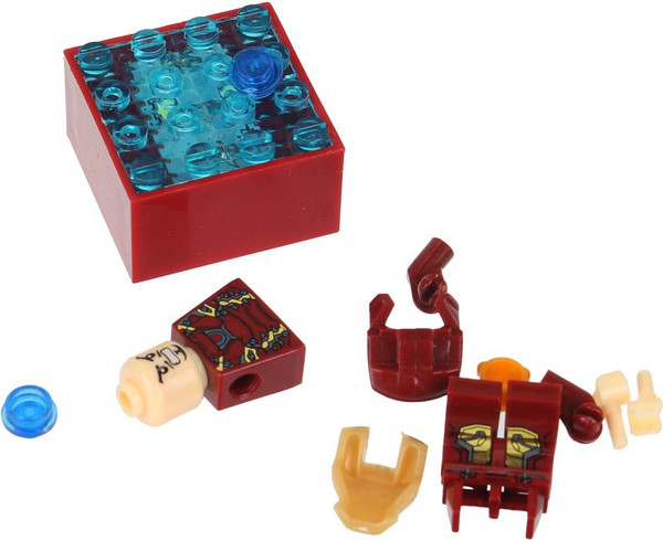 Изображение товара Элемент конструктора Город мастеров Фигурка супергерой светящийся кубик / 18055-ZH