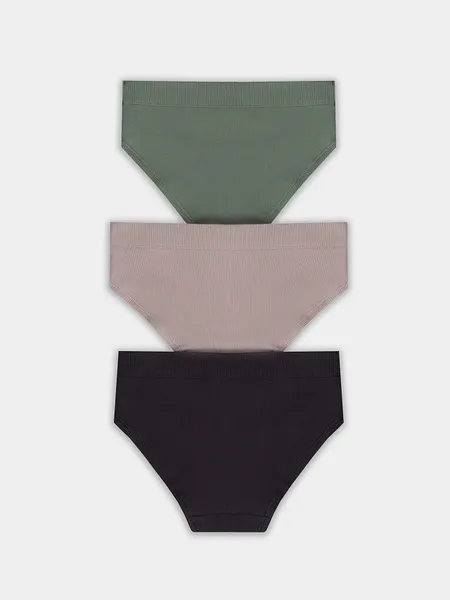 Изображение товара Комплект женских трусов Mark Formelle 412491-3 (р.102, лавровый/декор)