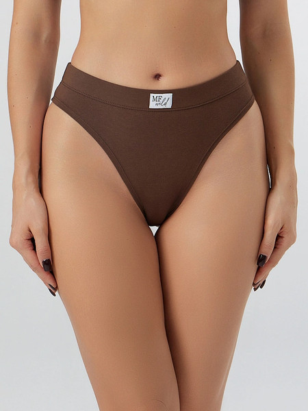 Изображение товара Комплект женских трусов Mark Formelle 412542-3 (р.94, темный шоколад/декор)