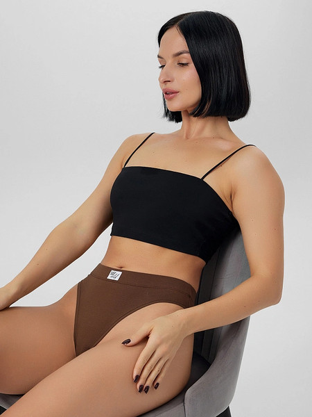 Изображение товара Комплект женских трусов Mark Formelle 412542-3 (р.94, темный шоколад/декор)